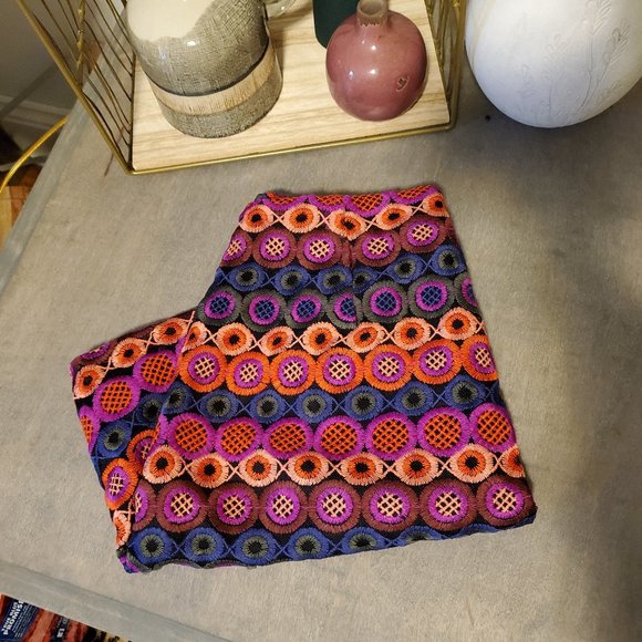 NEW Anthropologie Ellen Embroidered Mini Skirt - Picture 9 of 12